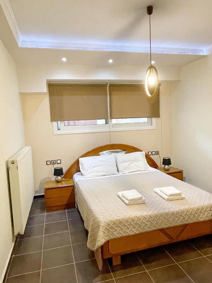 Glaros Beach Apartment Kato Daratso Bagian luar foto