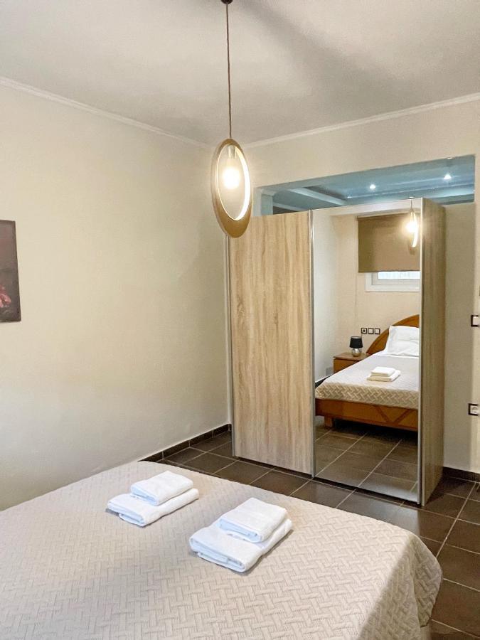 Glaros Beach Apartment Kato Daratso Bagian luar foto