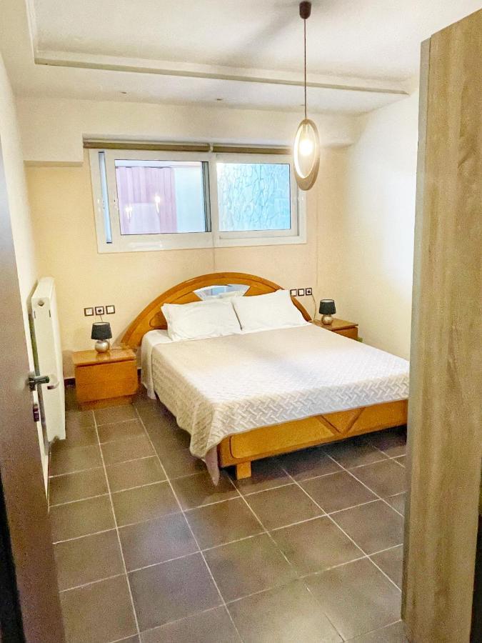 Glaros Beach Apartment Kato Daratso Bagian luar foto