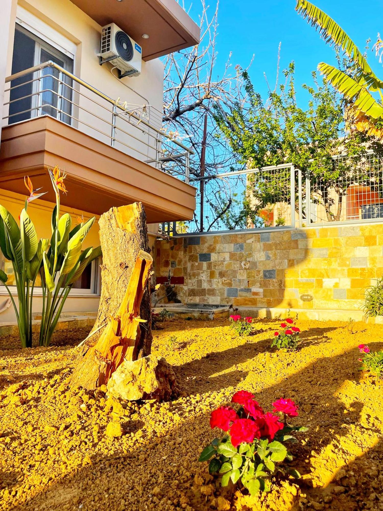 Glaros Beach Apartment Kato Daratso Bagian luar foto