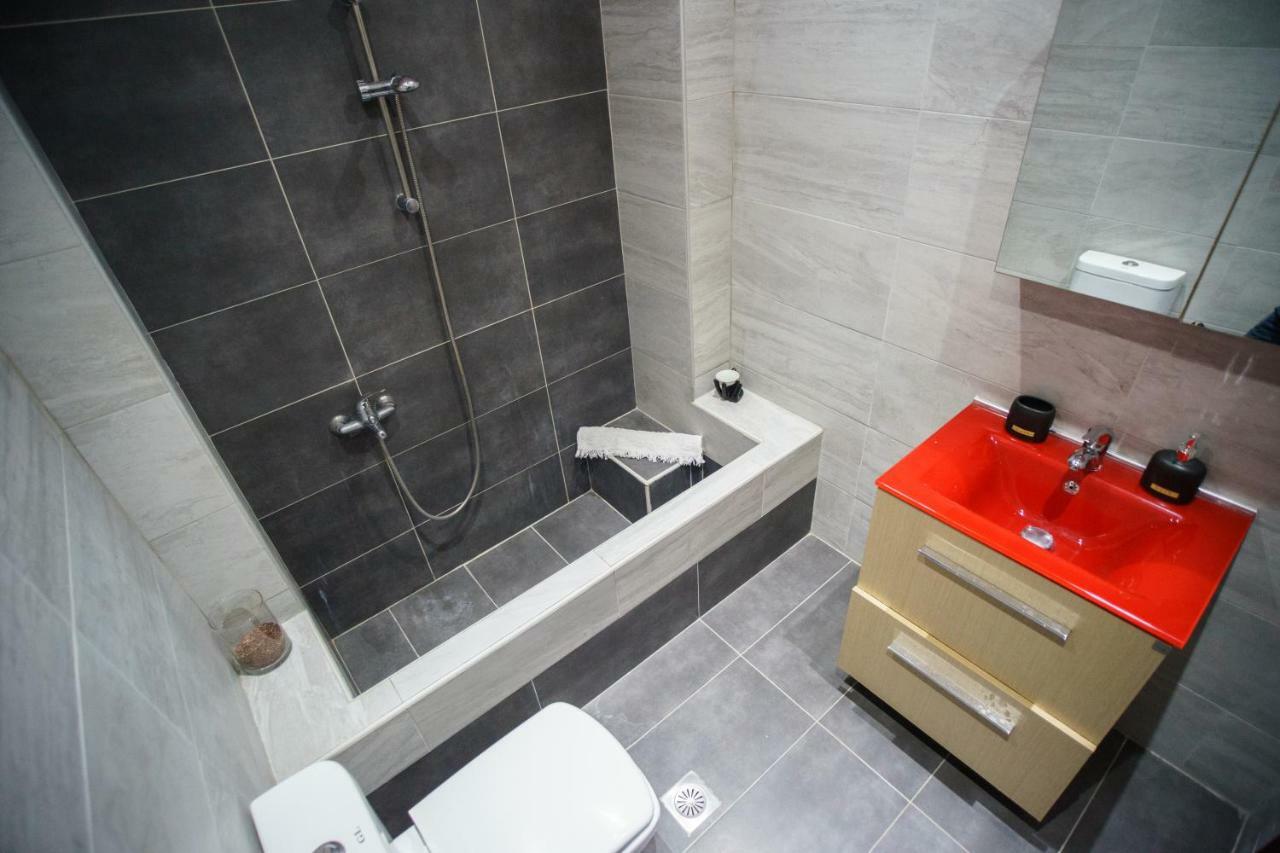 Glaros Beach Apartment Kato Daratso Bagian luar foto