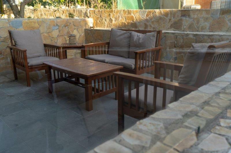 Glaros Beach Apartment Kato Daratso Bagian luar foto